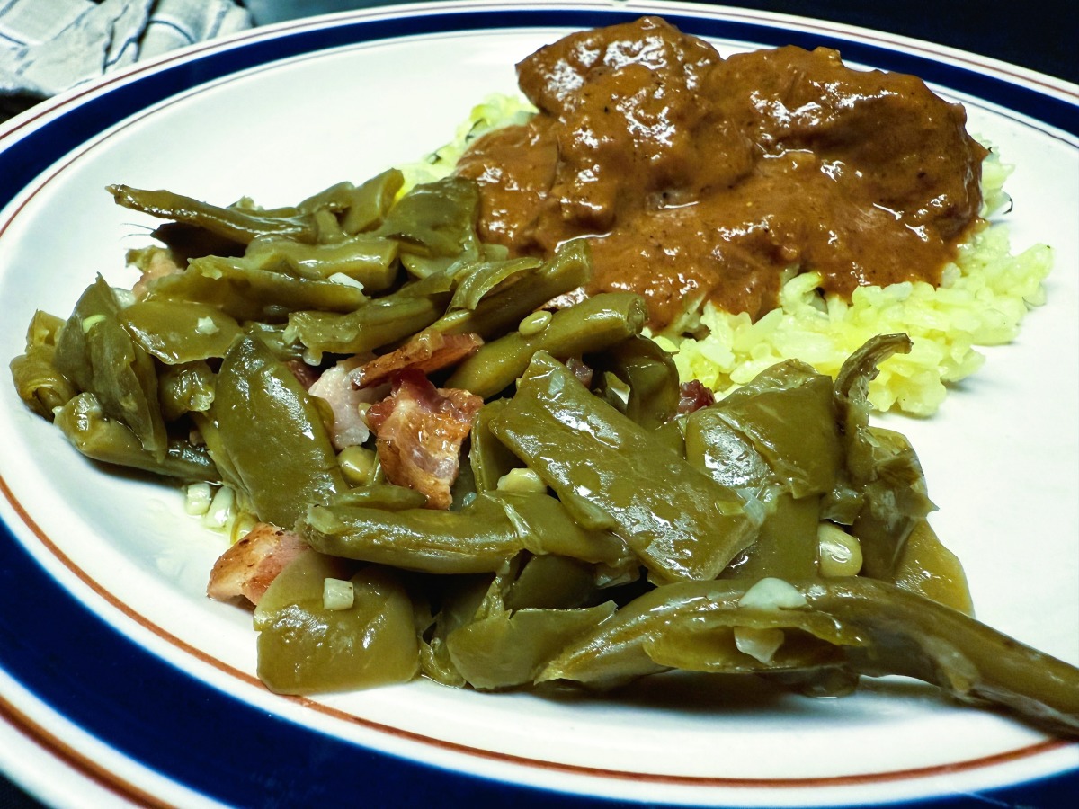 Baked Green Beans